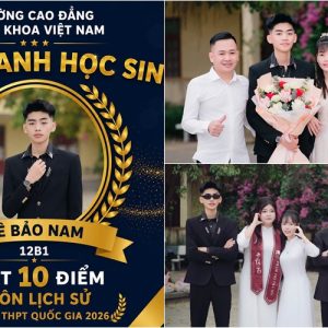 Chân dung nam sinh VCST đạt điểm 10 môn Lịch sử Kỳ thi THPT 2026: Hãy coi Lịch sử như 1 bộ phim sẽ thấy môn học này thật đẹp!